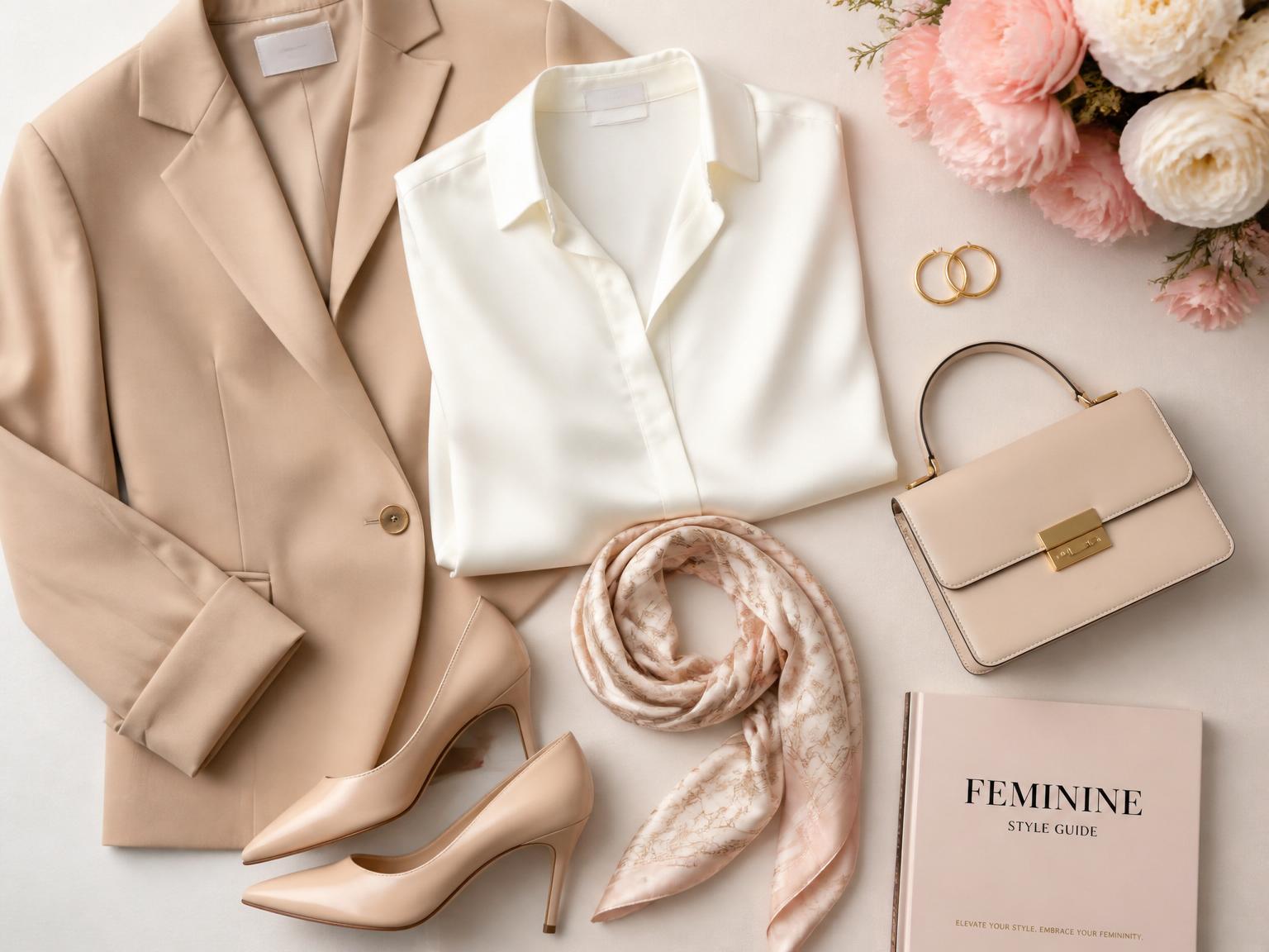 Manual do Estilo Pessoal — flat lay elegante